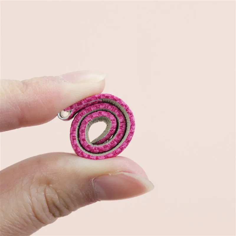 Нейлоновый мягкий тонкий кожаный ремешок для часов яркий джинсовый Macarone