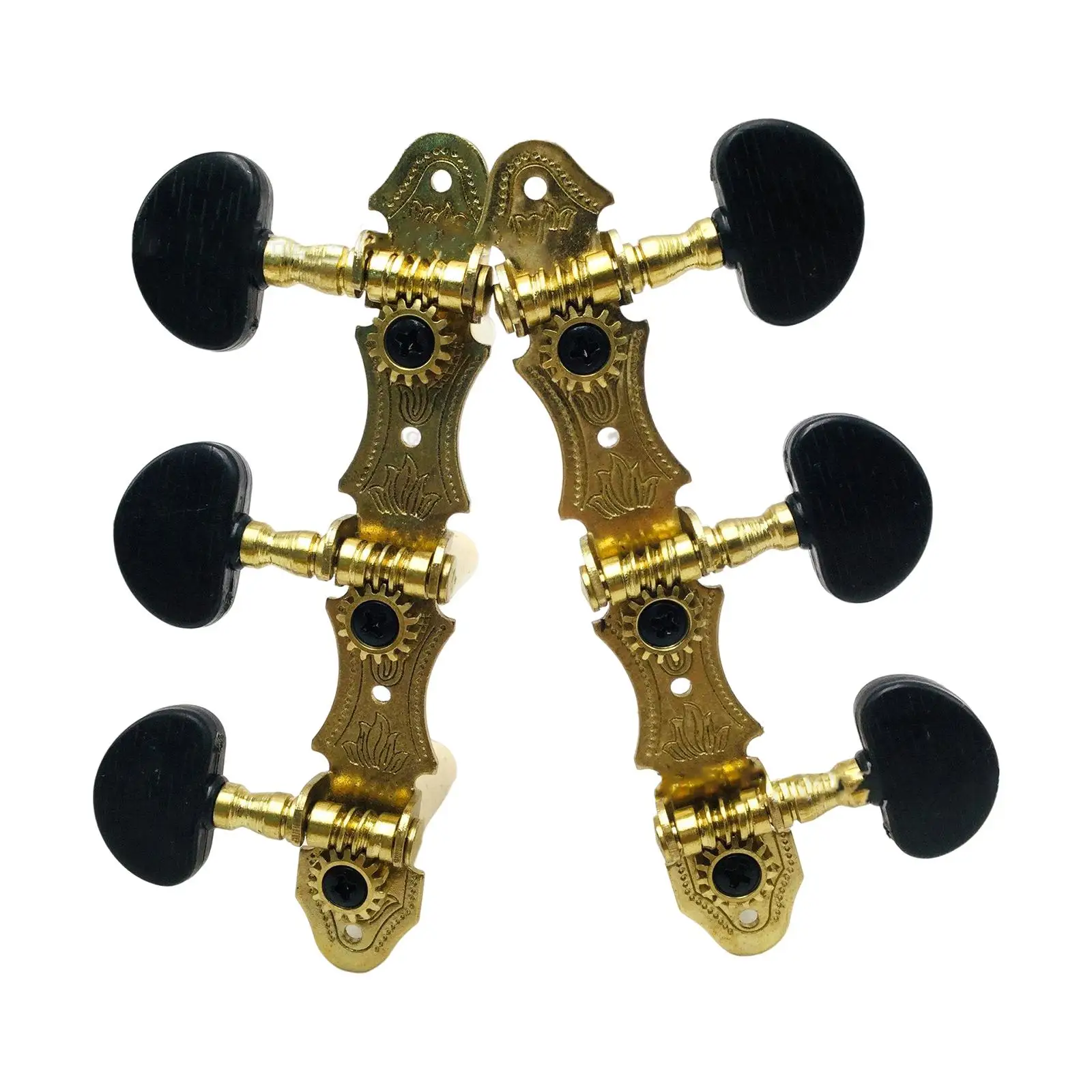 

2Pcs String Tuning Pegs DIY Premium Metal Replace Part for Guitars Accs