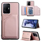 Чехол-бумажник из искусственной кожи для Xiaomi Mi 11 11T Pro Mi11 Lite