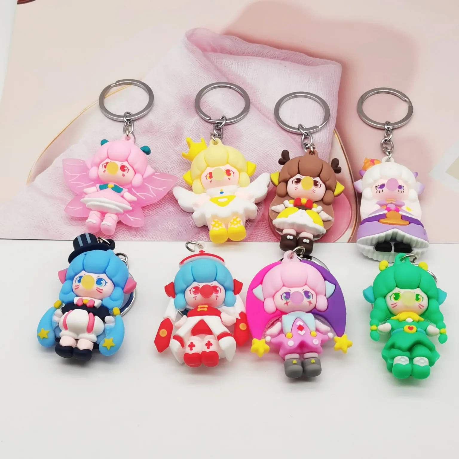 Слепая коробка серия кукол-эльфов на брелке-подвеске принцессы для девочек для сумки оптом.