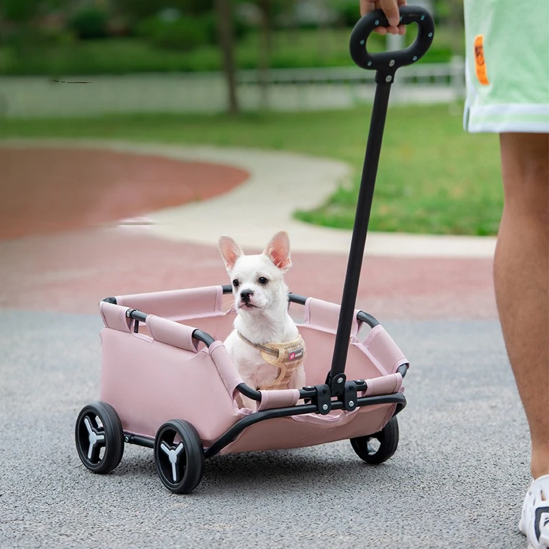 

Pet Cart Dog Cat Baby Cart Essential For Travel Pet Cart Lightweight And Foldable