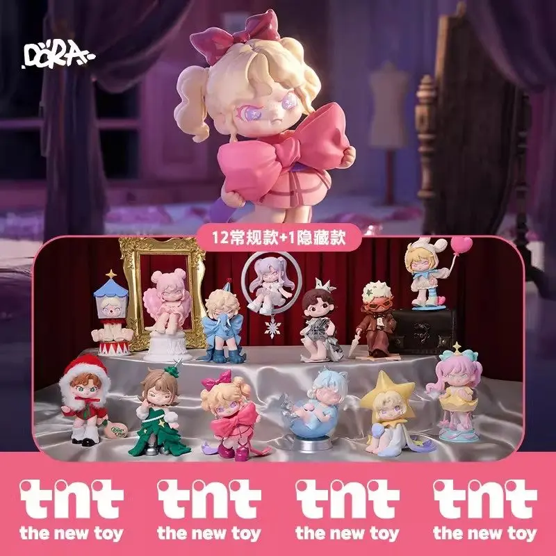 Фото Оригинальная коллекционная фигурка TNT DORA из серии Wonderful Night в слепой коробке, милый декоративный элемент, подарок для девочек и любительниц игрушек №1