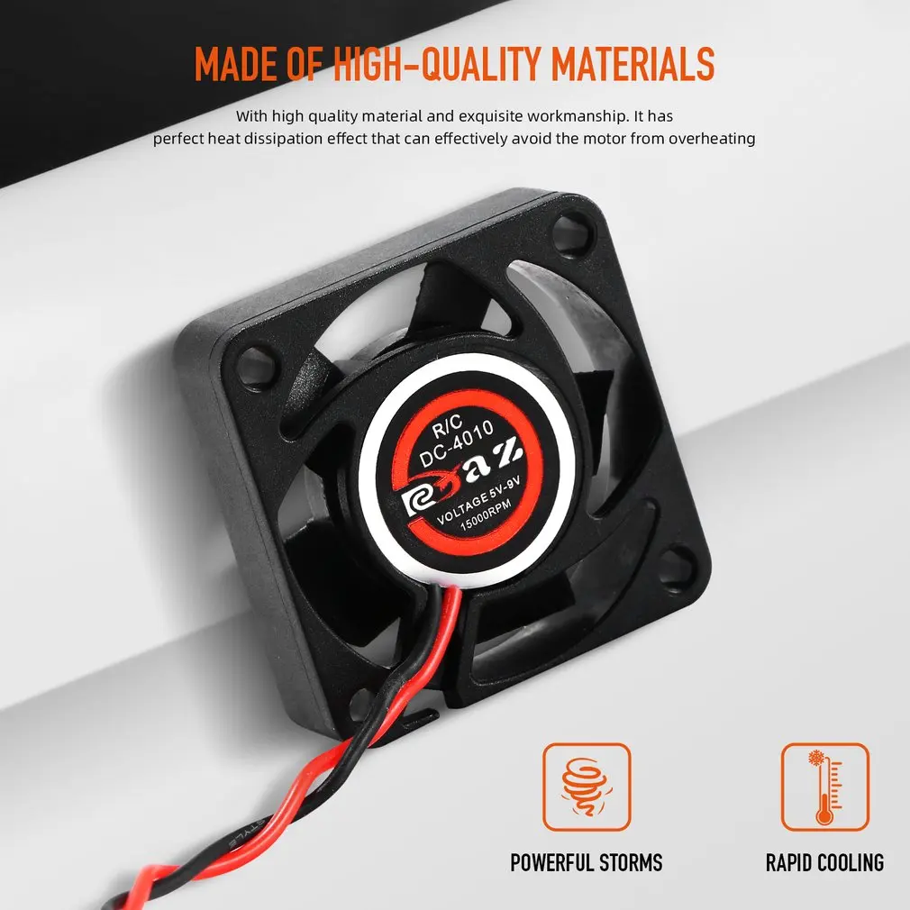 

Охлаждающий вентилятор для двигателя 25 мм, 30 мм, 35 мм, 40 мм, охлаждающий вентилятор для металлического двигателя с рассеиванием тепла для 1/10, ...