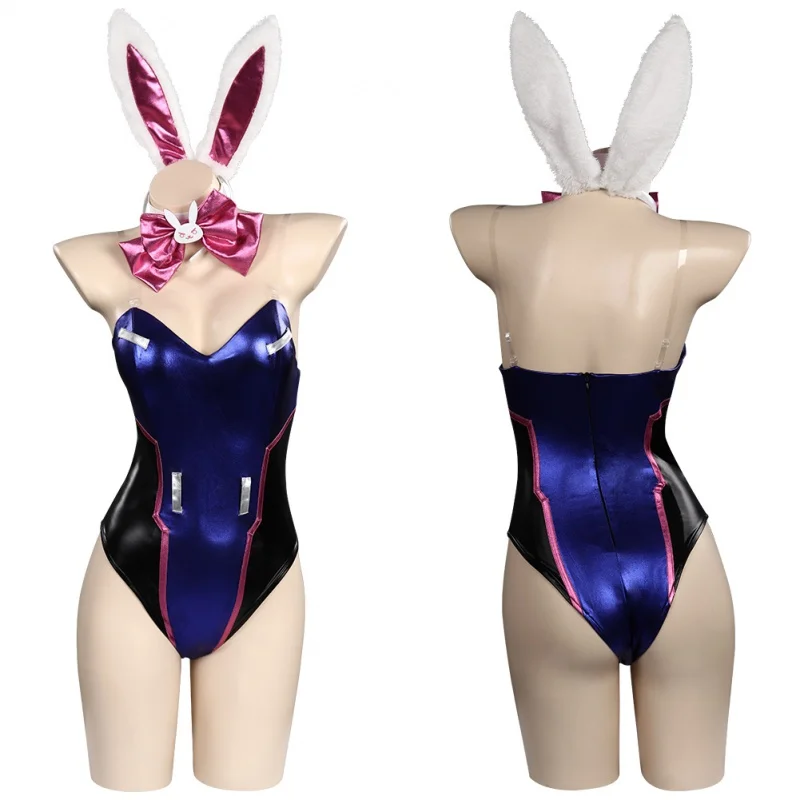 

Женский комбинезон OW Dva Bunny Girl, карнавальный костюм для Хэллоуина