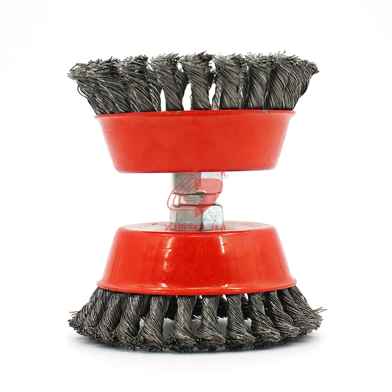

Metal Wire Wheel Cup Brush Twisted Knot Cup Brushes for Surface Treatment