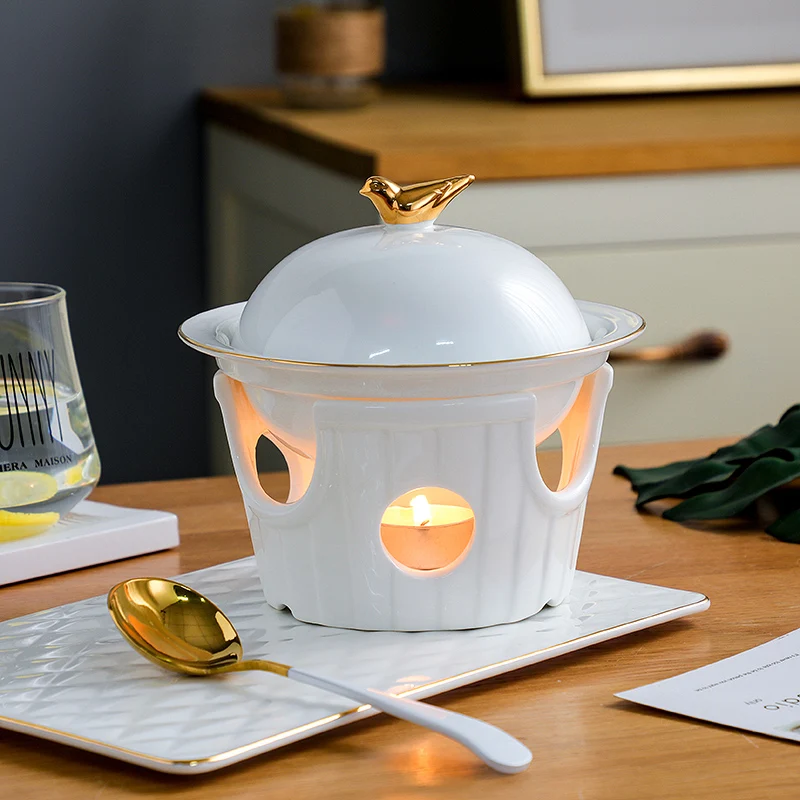 Приклеивающаяся тарелка с изображением проса рыбы крыльев птичьего гнезда