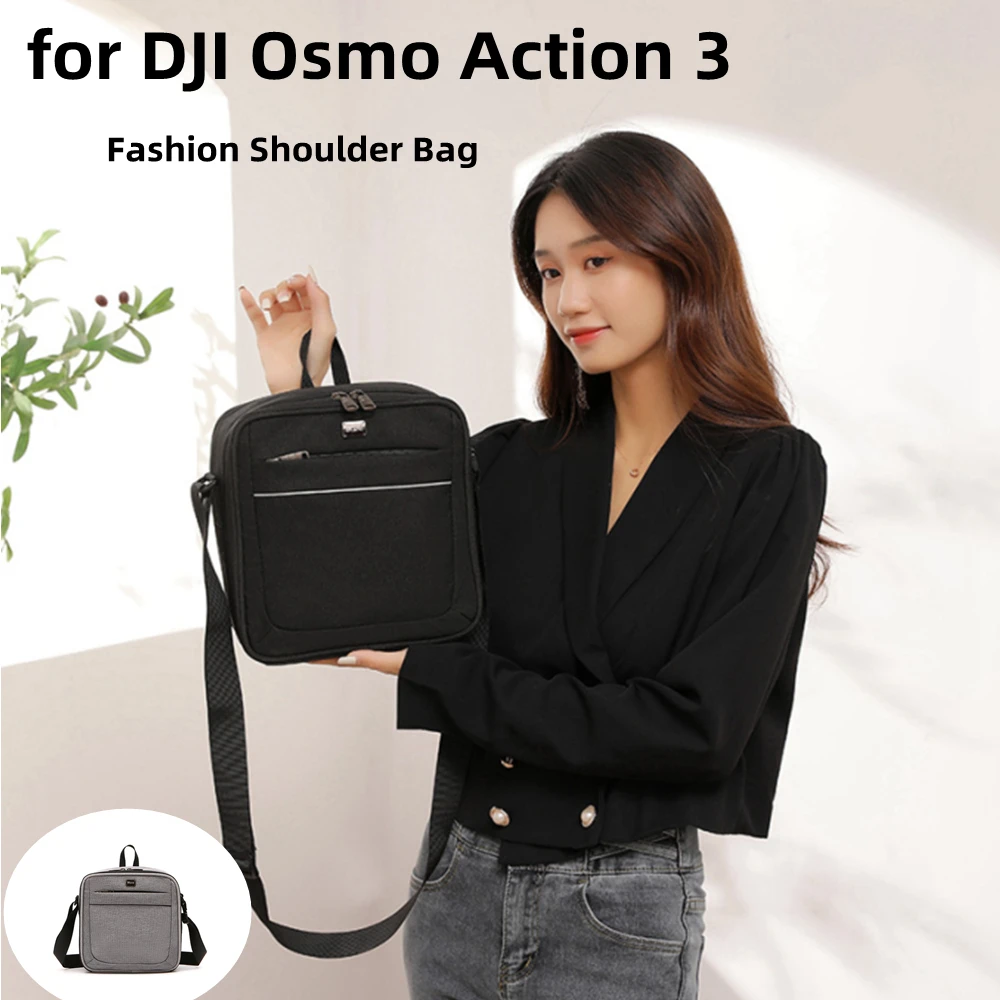 

For DJI Osmo ACTION 3 Shoulder Bag Sports Camera Fashion Bag Storage Box Shoulder for DJI Action 3 Box Accessory