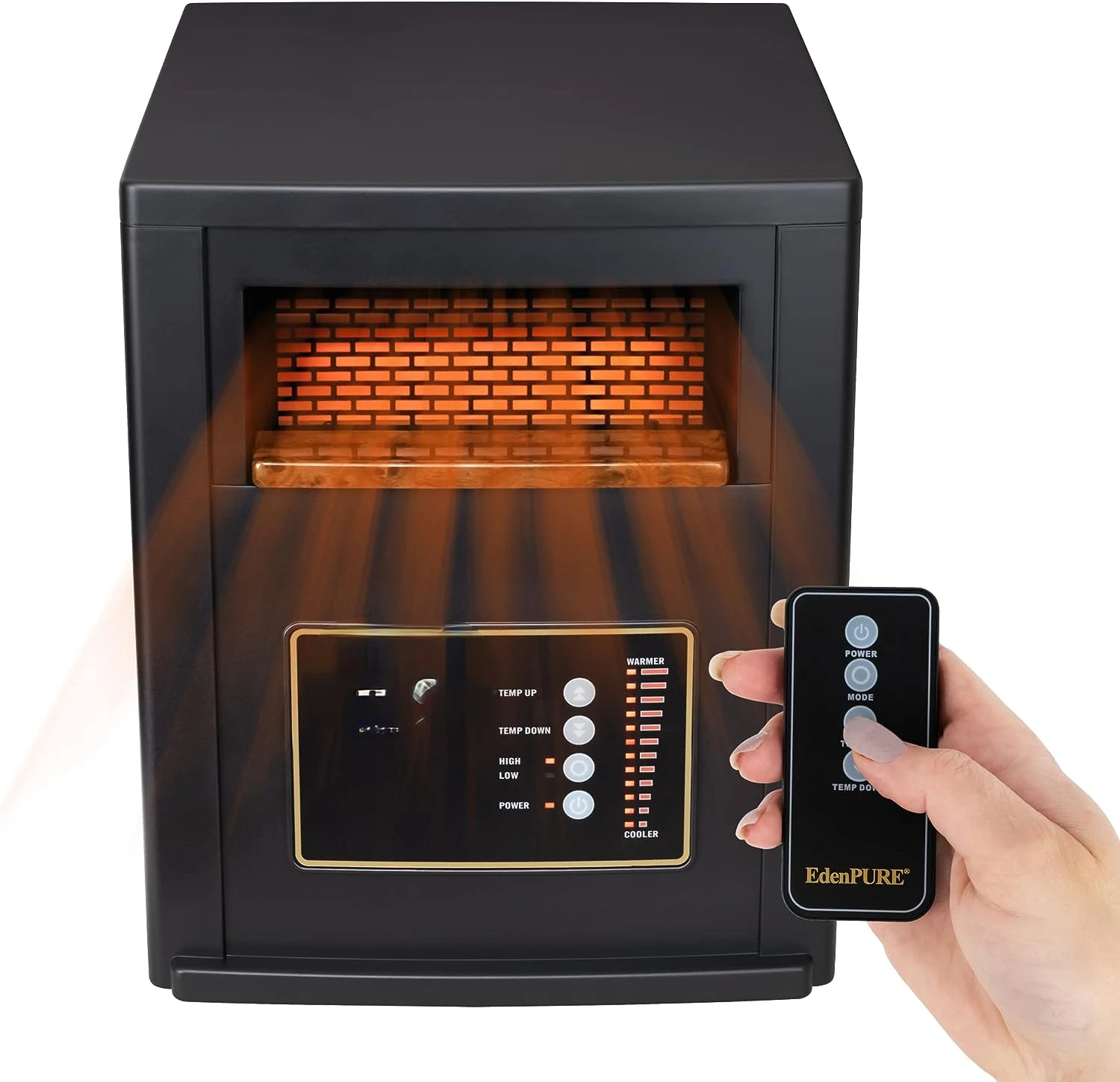 

CopperSMART Infrared Heater Indoor Use Large Room and Small Room - ETL Listed, Infrared Heater, 1000 to 1500 Watt Infrared Spac