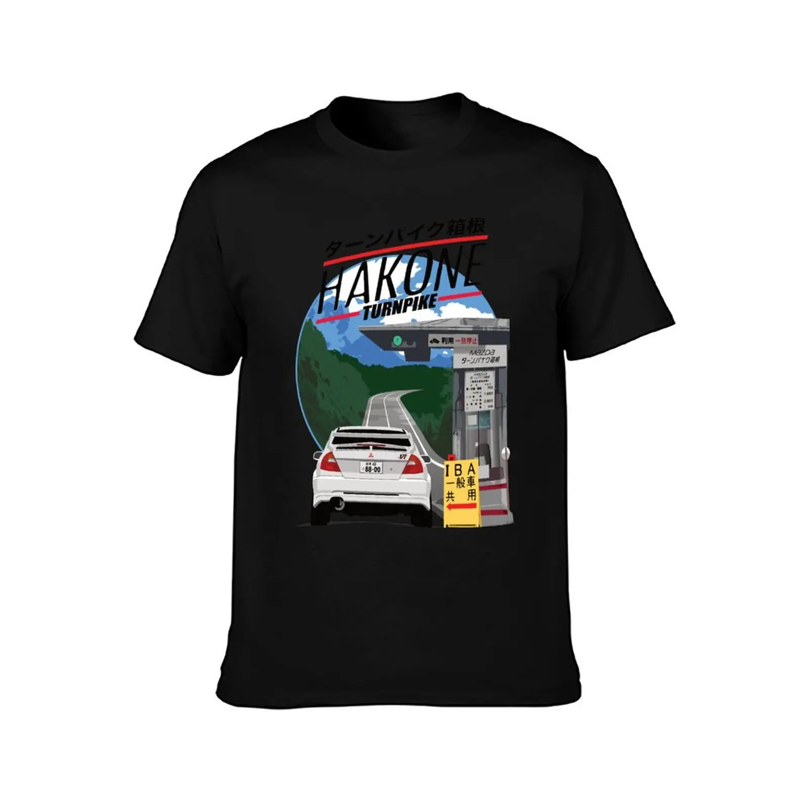 Фото Футболка Hakone Lancer Evo, футболка с индивидуальным принтом, мужская хлопковая футболка, мужская футболка №2