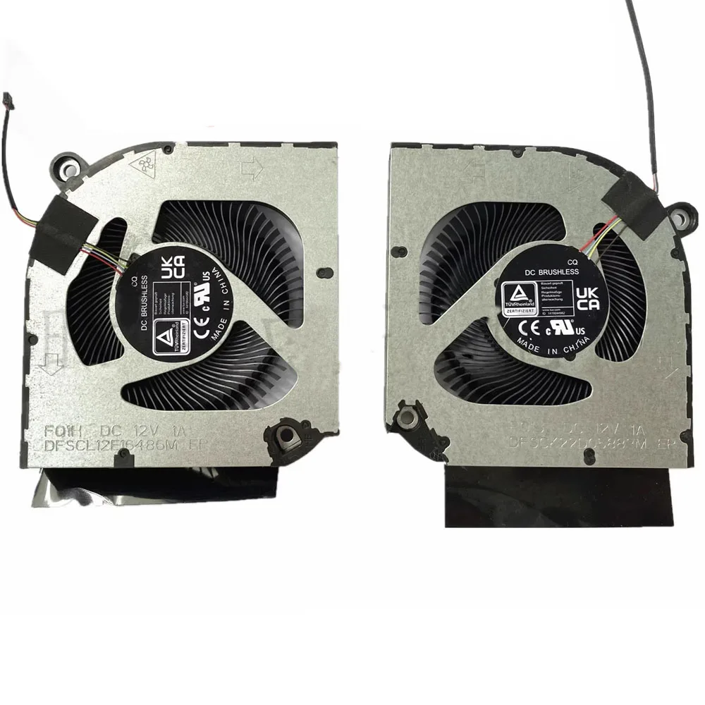 Вентилятор процессора и графического ноутбука для ACER Predator Helios NEO 16 PHN16-71/ 18 PHN18-71