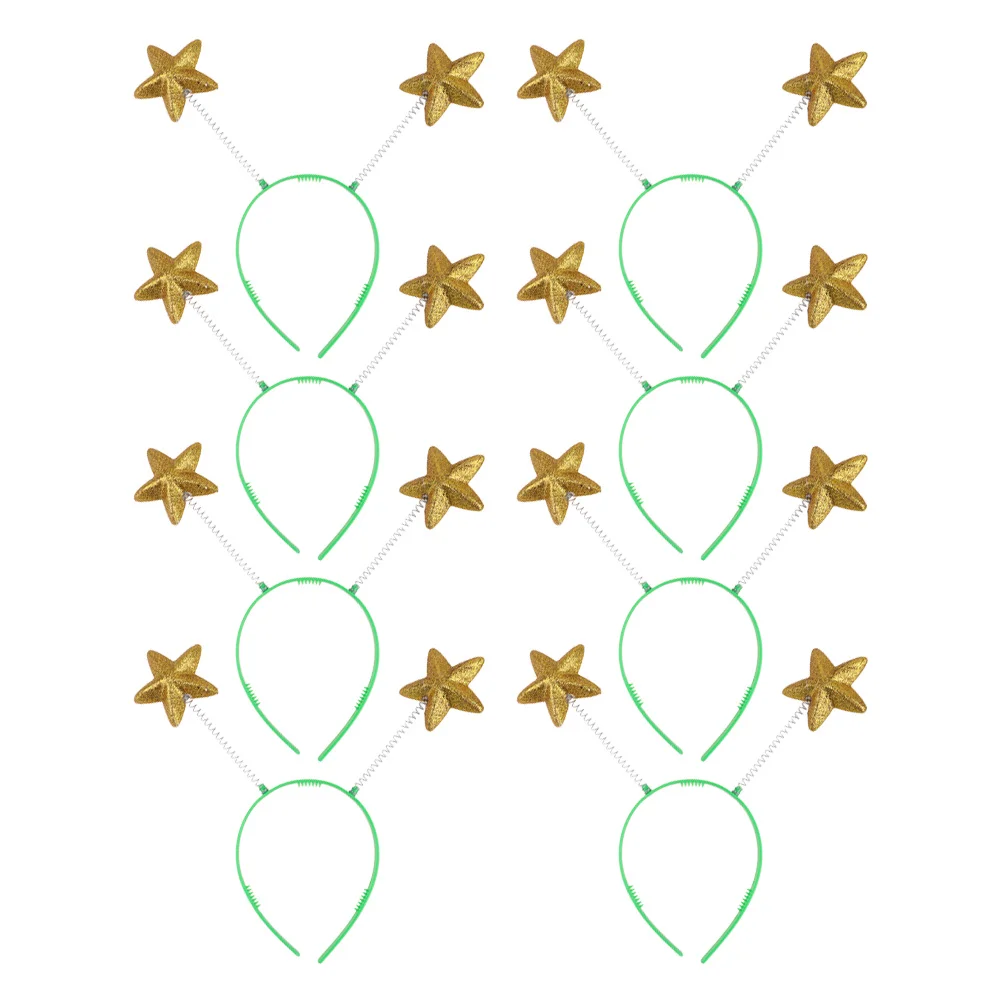 

Повязка на голову с пентаграммой, головной убор с блестками и звездами, модные аксессуары для косплея, детская форма для женщин, девочек, 8 шт.