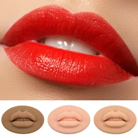 premium soft 3d lips practice silicone skin for permanent makeup artists human lip blush training accessories