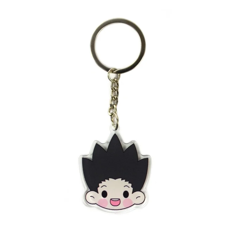 1 шт. милый аниме Hunter X брелок для ключей GON FREECSS Killua Hisoka фантомная труппа Chrollo