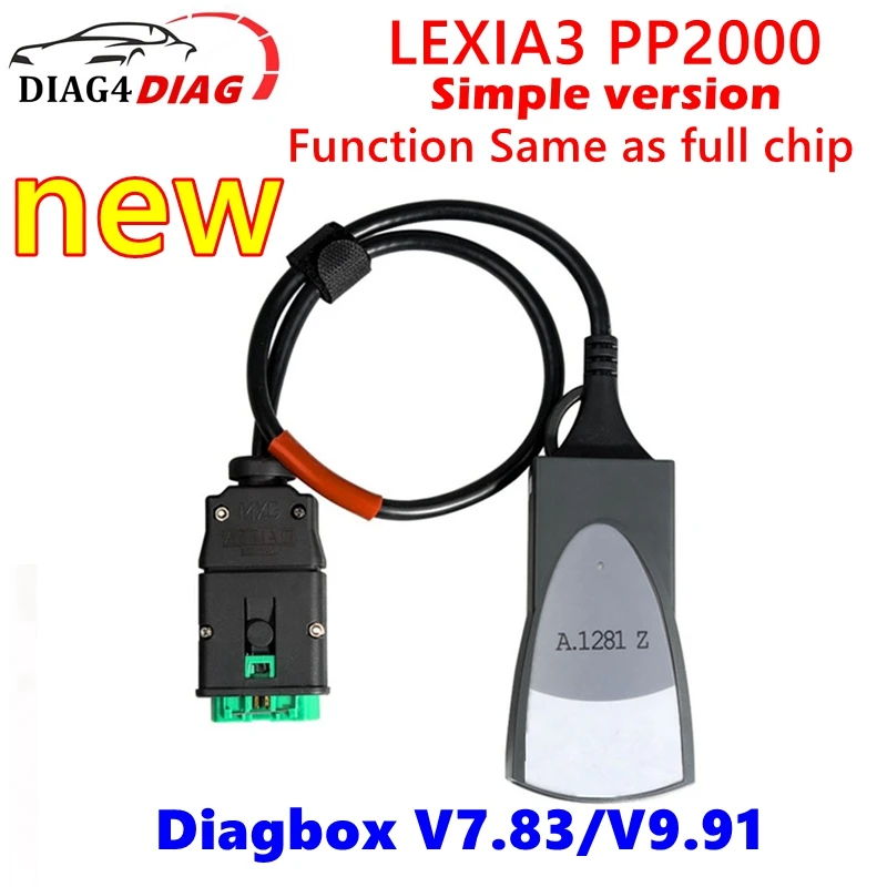 Диагностический прибор для автомобиля Lexia3 PP2000 OBD2 Diagbox V7.83/V9.91