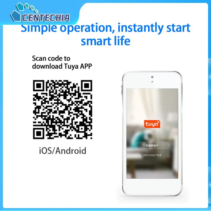

Внутренний гигрометр Smart Life с ЖК-экраном, датчик температуры и влажности, удаленный мониторинг длительного срока службы батареи, детектор т...