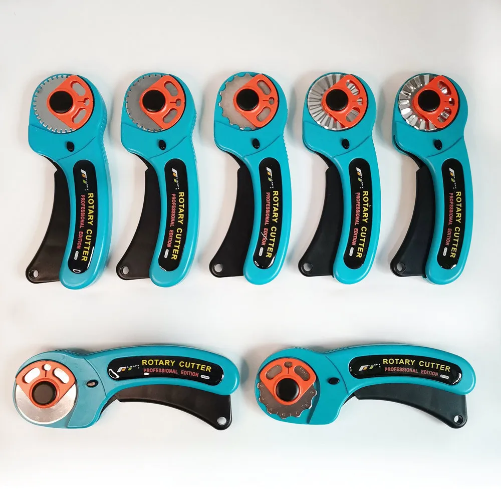 45 мм Вращающийся резак для кожевенного ремесла ткани круговое лезвие сделай сам