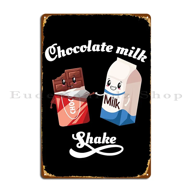 Chokolate молочный коктейль металлический плакат табличка паб кинотеатр печать на