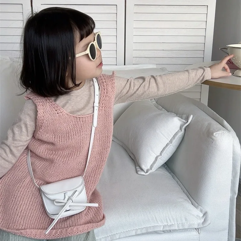 Детская сумка-мессенджер милая сумка принцессы диагональные сумки через плечо