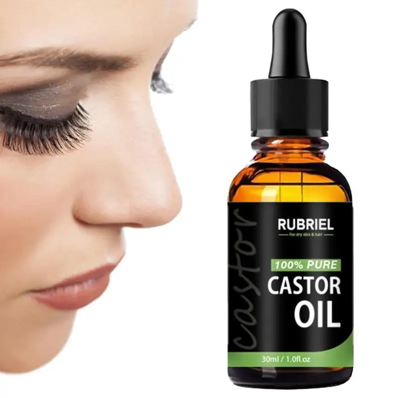 

Cosmetics Castor Oil Cold Pressed Organic Castor Oil For Lash 30ml Eyebrows Growth And Anti-Thinning Hair Essence Natural Hair