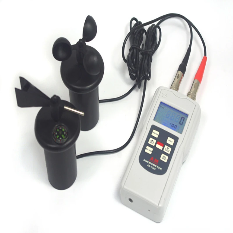 

Multi Functional Anemometer AA-136C for boiler refrigeration industry ventilation duct environment navigation weather forecast