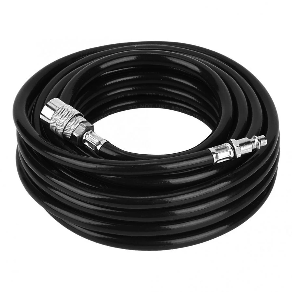 

Pneumatic Tools Air Compressor Hose 7.5m / 24.6ft 8mm Outer Diameter Black Less Than 150psi PVC 5mm Inner Diameter