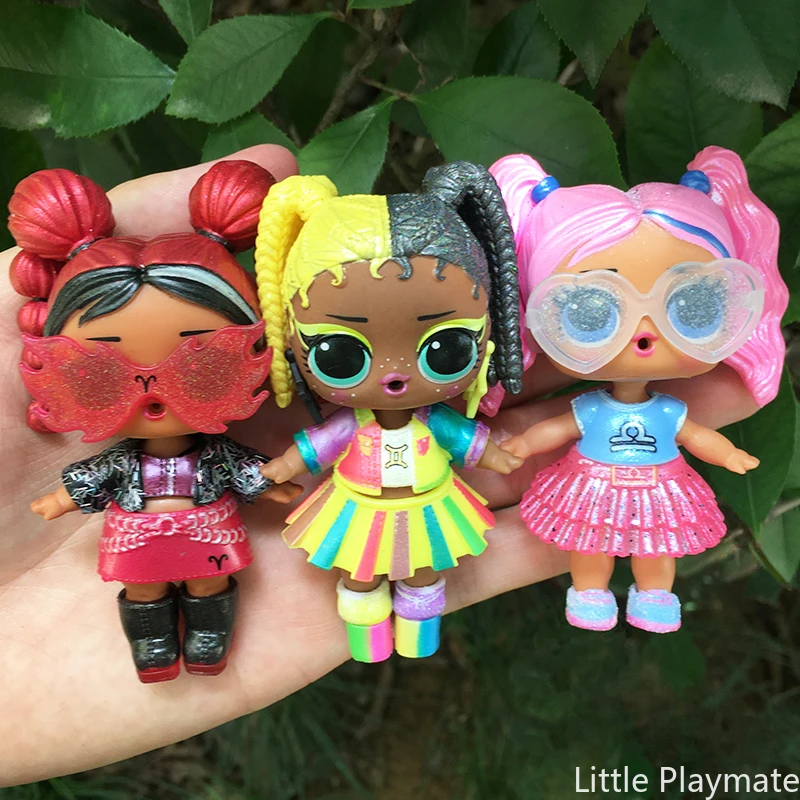 Куклы LOL серия подарков блестящая Мерцающая звезда Оригинальная фигурка на тему