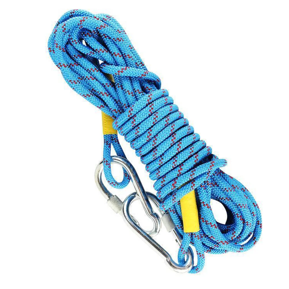 

Rope Climbing Static Hiking Parachute Gymequipment Gear Rappelling Outdoor Hooksduty Heavy Nylon Emergency Accessories Tree Fire