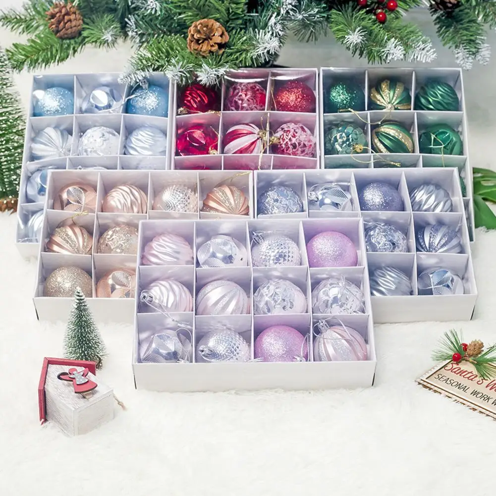 

1 коробка, Рождественский шар, яркий цвет, блестящий шар, декоративные аксессуары для фотографий