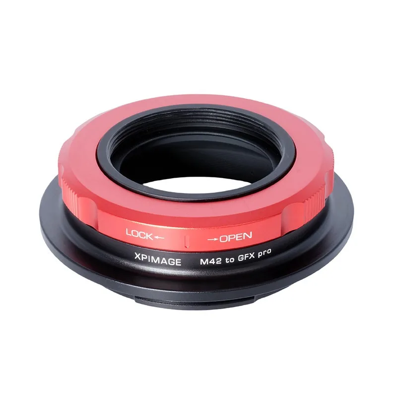 Фото Переходное кольцо XPimage M42-GFX для объектива с байонетом M42 на камеру Fuji GFX. №3