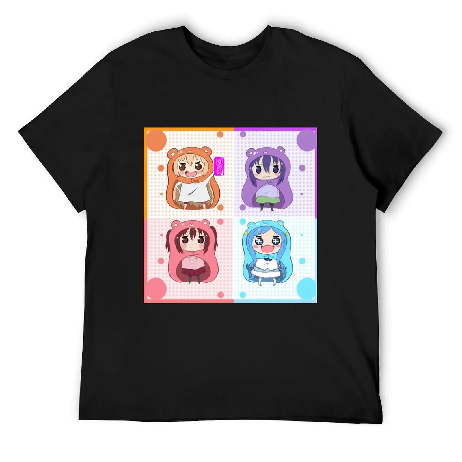 Футболка Himouto Umaru-Chan аниме-фигурки винтажная одежда футболки с рисунком рэпера