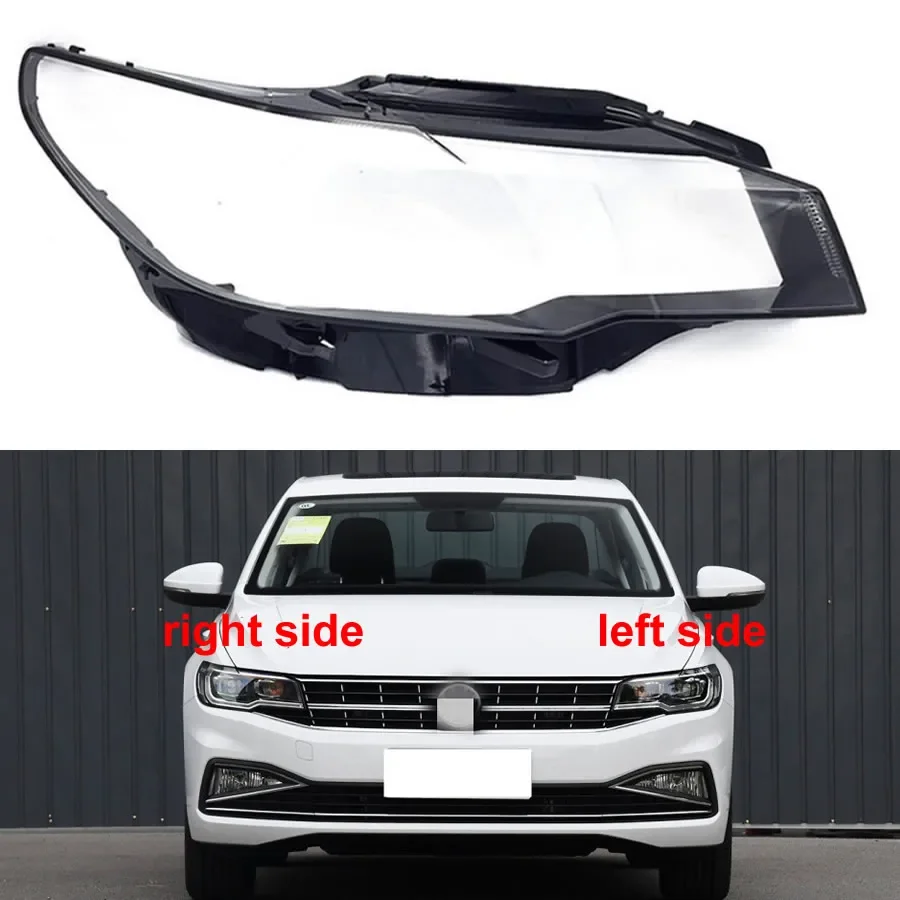 

For Volkswagen VW Bora 2019 2020 2021 Headlight Cover Transparent Lens Headlamp Shell Plexiglass Replace Original Lampshade