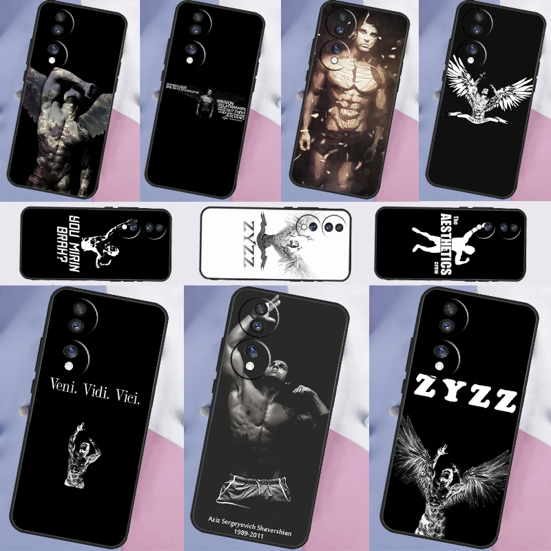 Чехол Zyzz Aziz Shavershian для Huawei P20 P30 P40 Lite P50 Pro Nova 5T P Smart 2019, чехол для Honor X8 X9 50 70 Чехол Zyzz Aziz Shavershian для Huawei P20 P30 P40 Lite P50 Pro Nova 5T P Smart 2019, чехол для Honor X8 X9 50 70