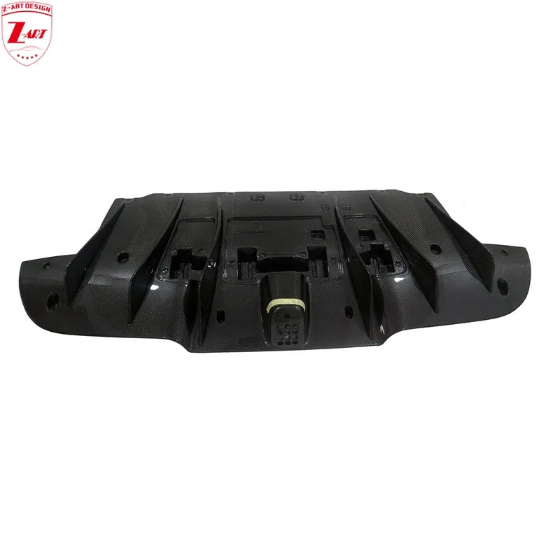 

Z-ART 488 Carbon Fiber Rear Diffuser for F488 Carbon Fiber Rear Lip for 488 Spider Carbon Fiber Rear Chin for 488 GTB