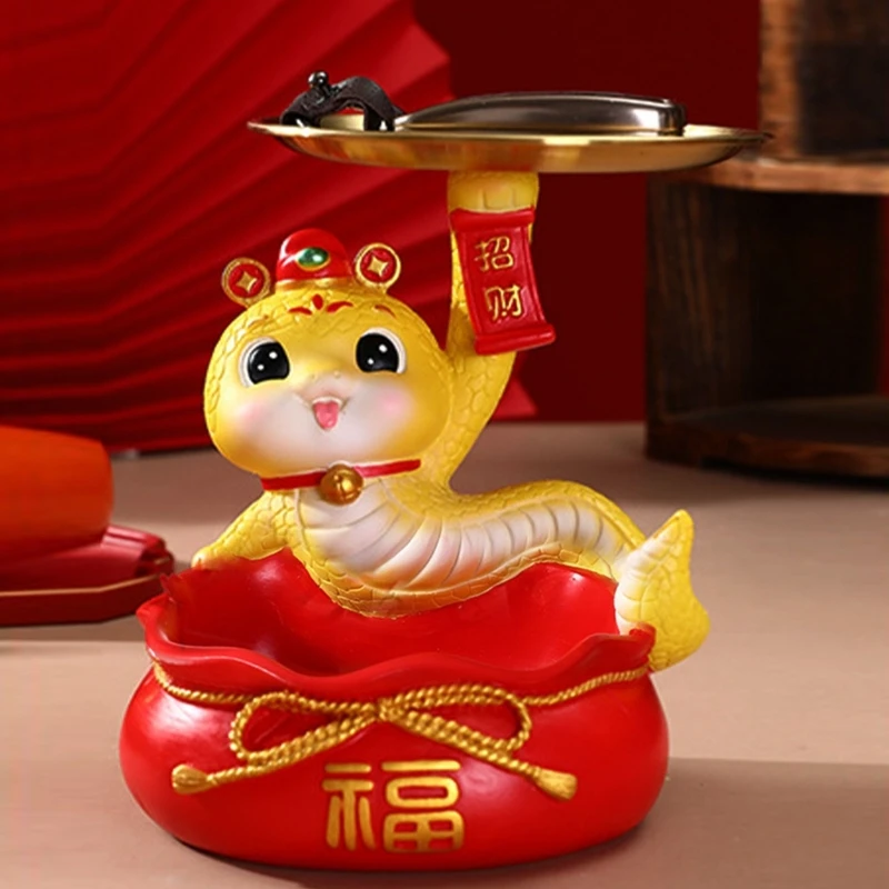 Ремесленные фигурки змей настольные органайзеры домашний акцент держатель из