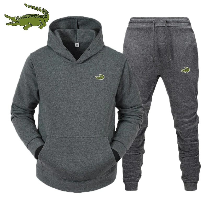 Cartelo 2023 Men's Hoodie and Sports Pants, All-season Suit, High-quality Embroidery, Leisure Sports Fashion