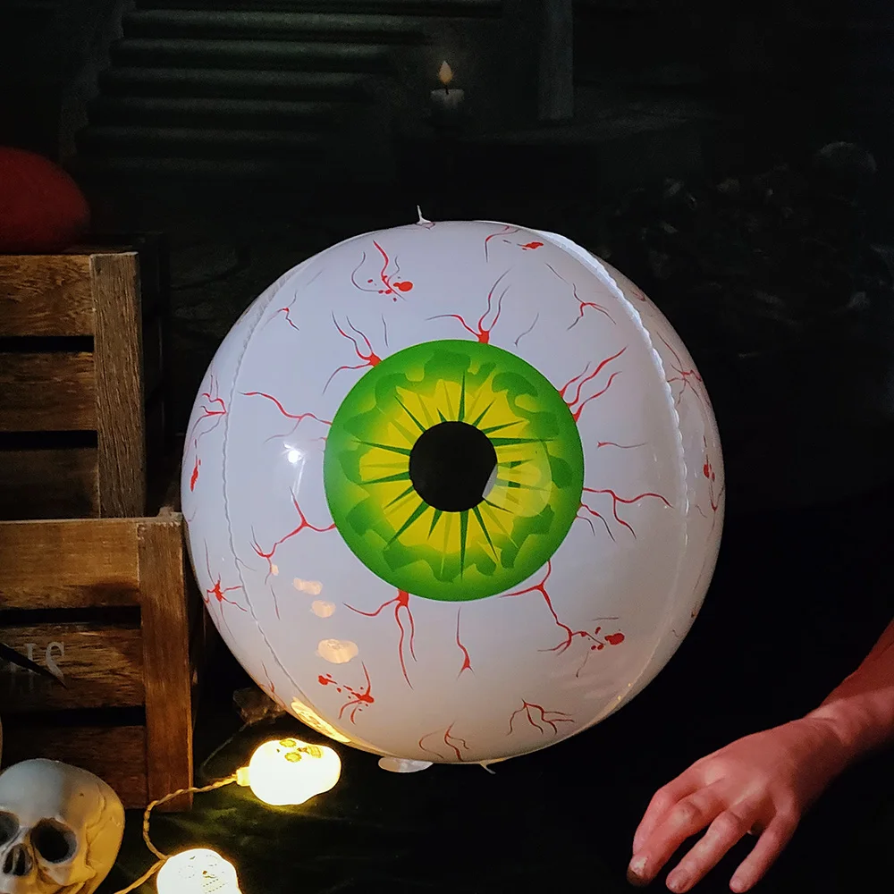 135 шт. комплект гирлянд из воздушных шаров для глазного яблока на Хэллоуин черные