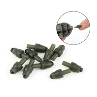10pcs carp fishing method feeder connector inline silicone quick change bead for hair rig fishing lures beads accessories baits