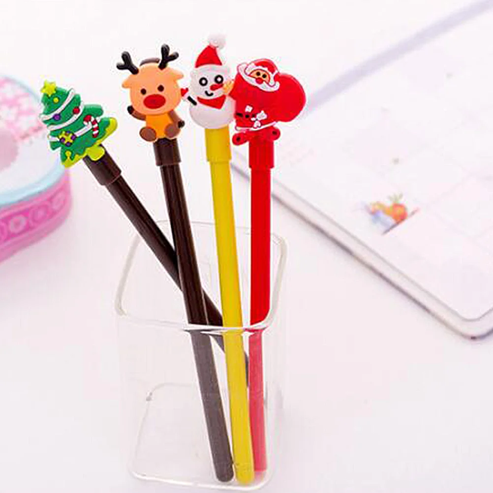 

Пеньюар, рождественские ручки, Мультяшные канцелярские принадлежности для письма, праздничный набор, милые призы, школьные детские роликов...