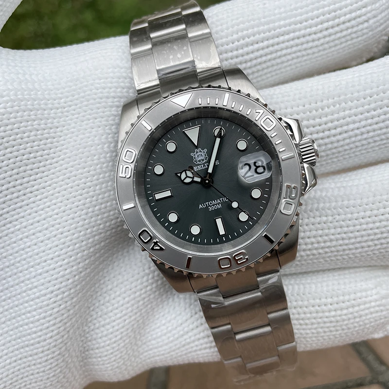 STEELDIVE мужские дайверские часы автоматические для дайвинга 300 м водонепроницаемые