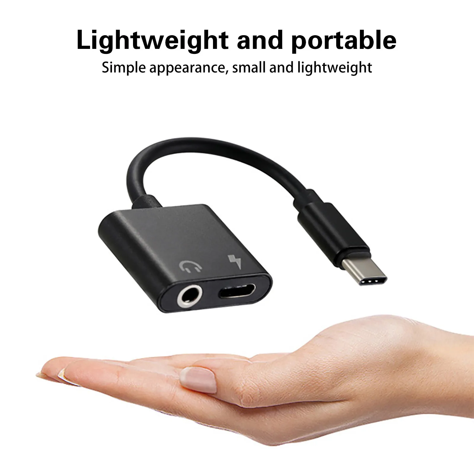 

Адаптер USB Type-C на 3,5 мм, преобразователь для быстрой зарядки