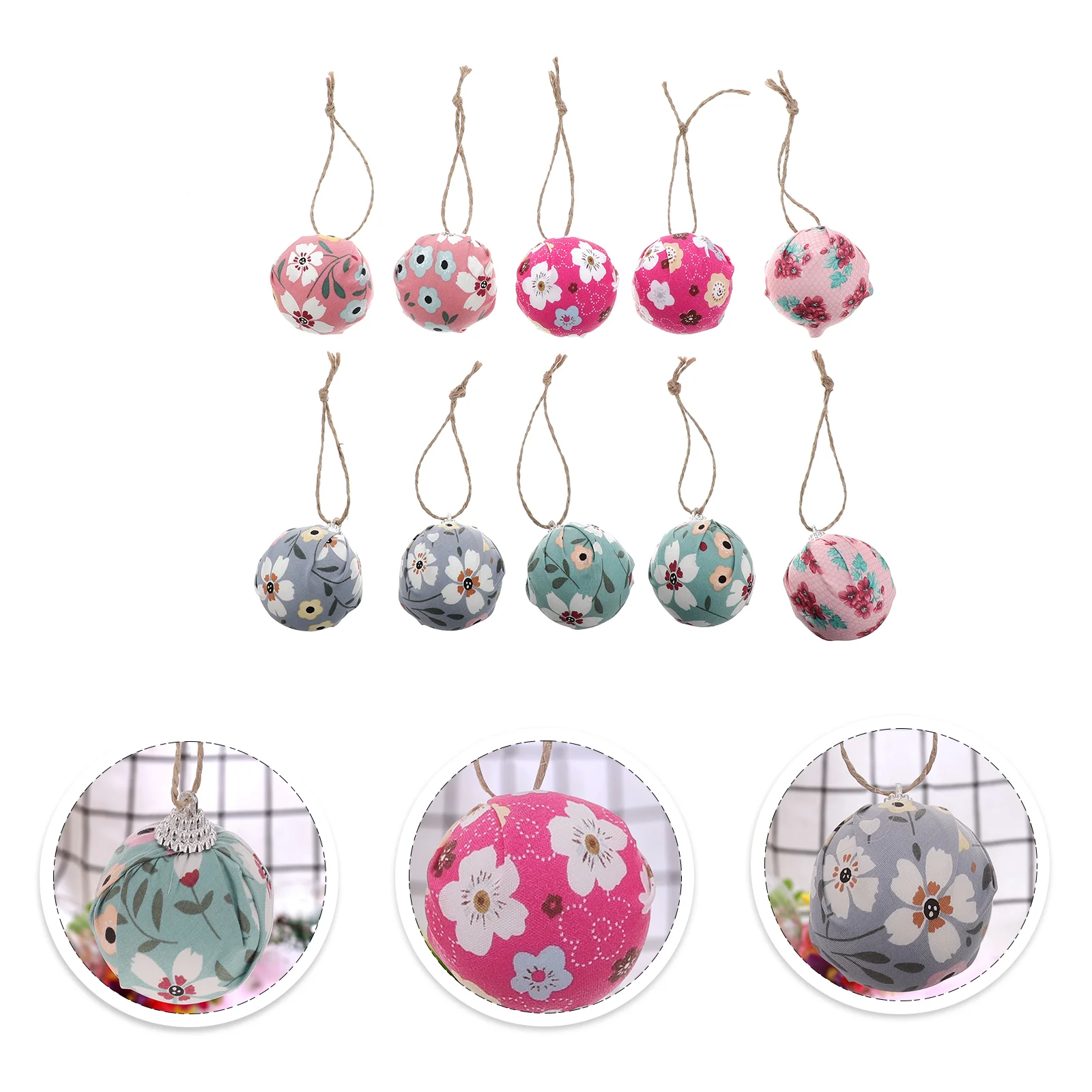 

Hanging Daymother S Ornamentornaments Pendants Mothers Party Decoration Pom Tree Decorations Flower Easter Fabric Bauble