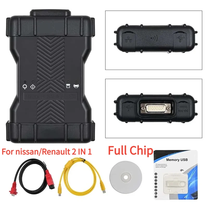 

NEW V227 Can Clip for Renault for Nissan Consult 3 V09.21.00 OBD2 Auto Scanner CAN Clip 2in1 Auto Car Diagnostic Tools Consult 3