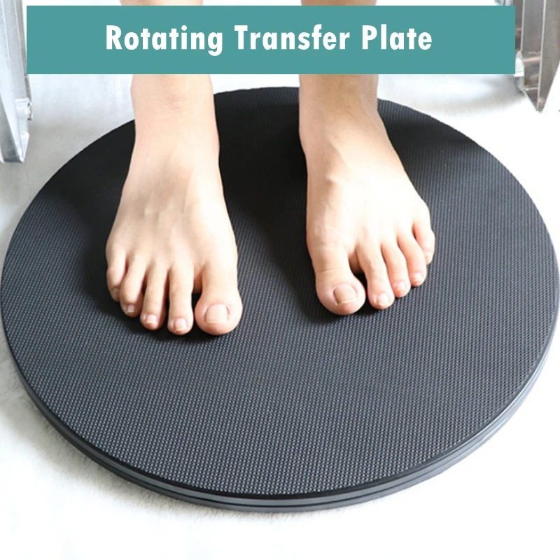 

Rotating Transfer Plate Black Stroke Hemiplegia Simple Shifter Home Care Product for Elderly Patients Assistance Health Care