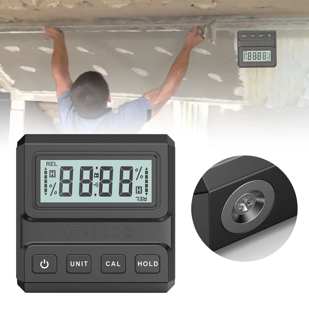 Цифровой транспортир Инклинометр 4х90 ° Угловой искатель уровня Магнитный датчик