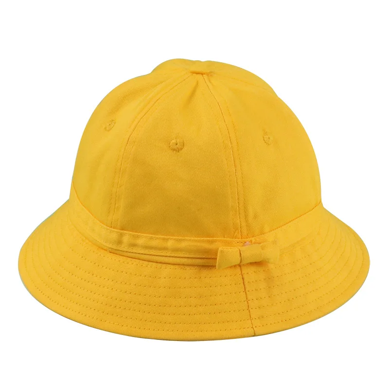 Custom logo bucket hat for baby girls Summer Sun child Fisherman cap boy class team office promotional AD Bucket |