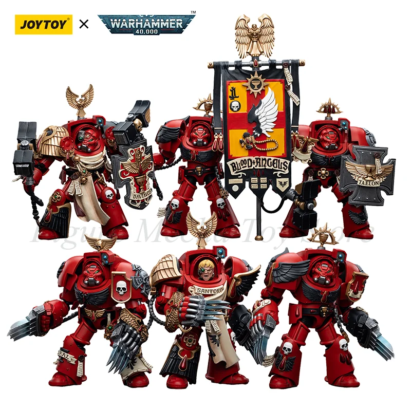 [Перед заказом] экшн-фигурка JOYTOY 1/18 (6 шт./комплект) 40 к аниме «Ангелы крови» штурмовые Терминаторы военная модель бесплатная доставка