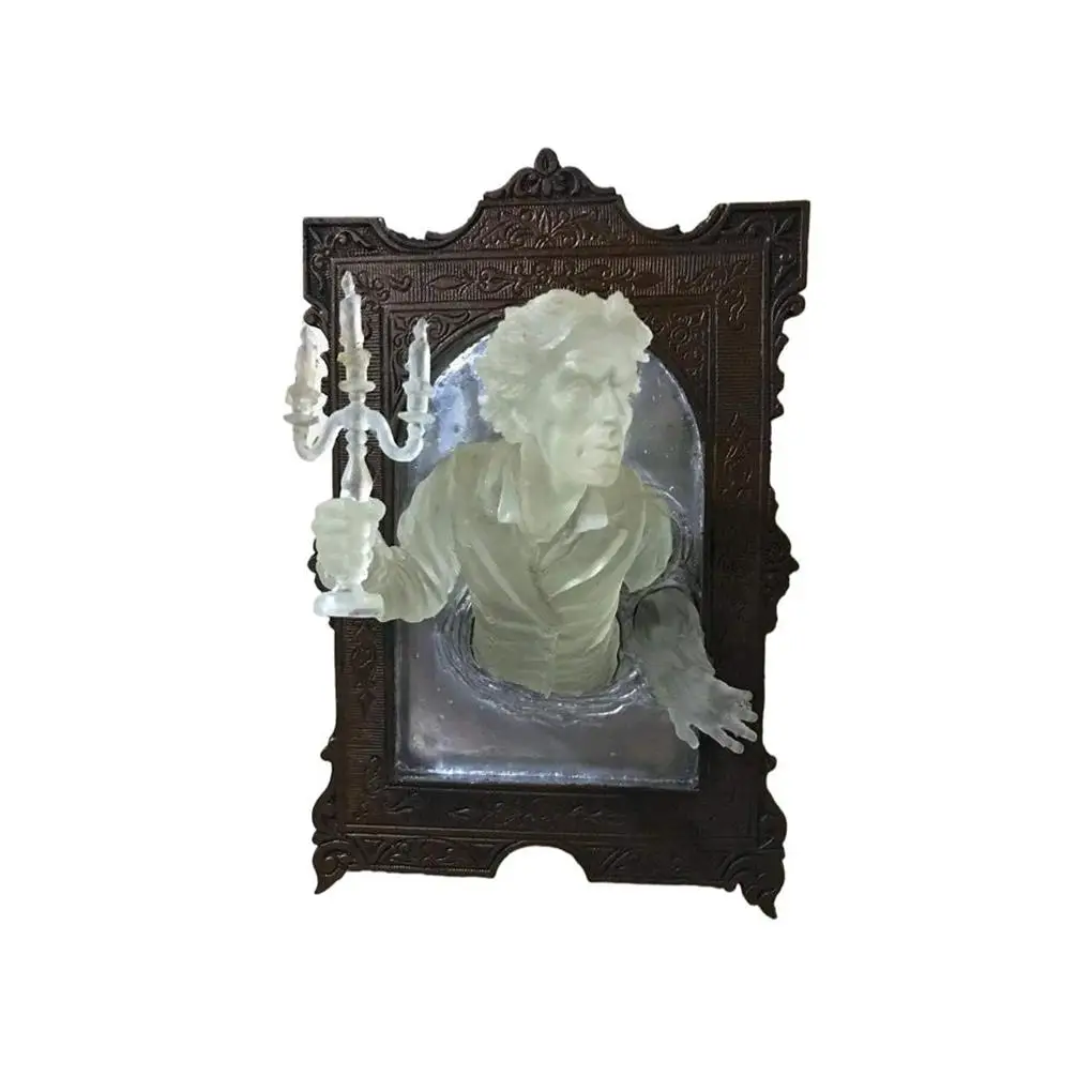 

Wall Sculpture Resin Hanging Display DIY Home Ornaments Glowing Halloween Adornment Room Family Bedroom Party Female