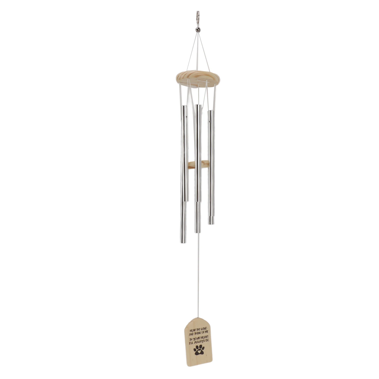 Мемориальные ветряные колокольчики для домашних животных Деревянные уличные