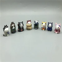 cute cat naruto kakashi anime model decoration trend model doll hand made toys boy girl children gift