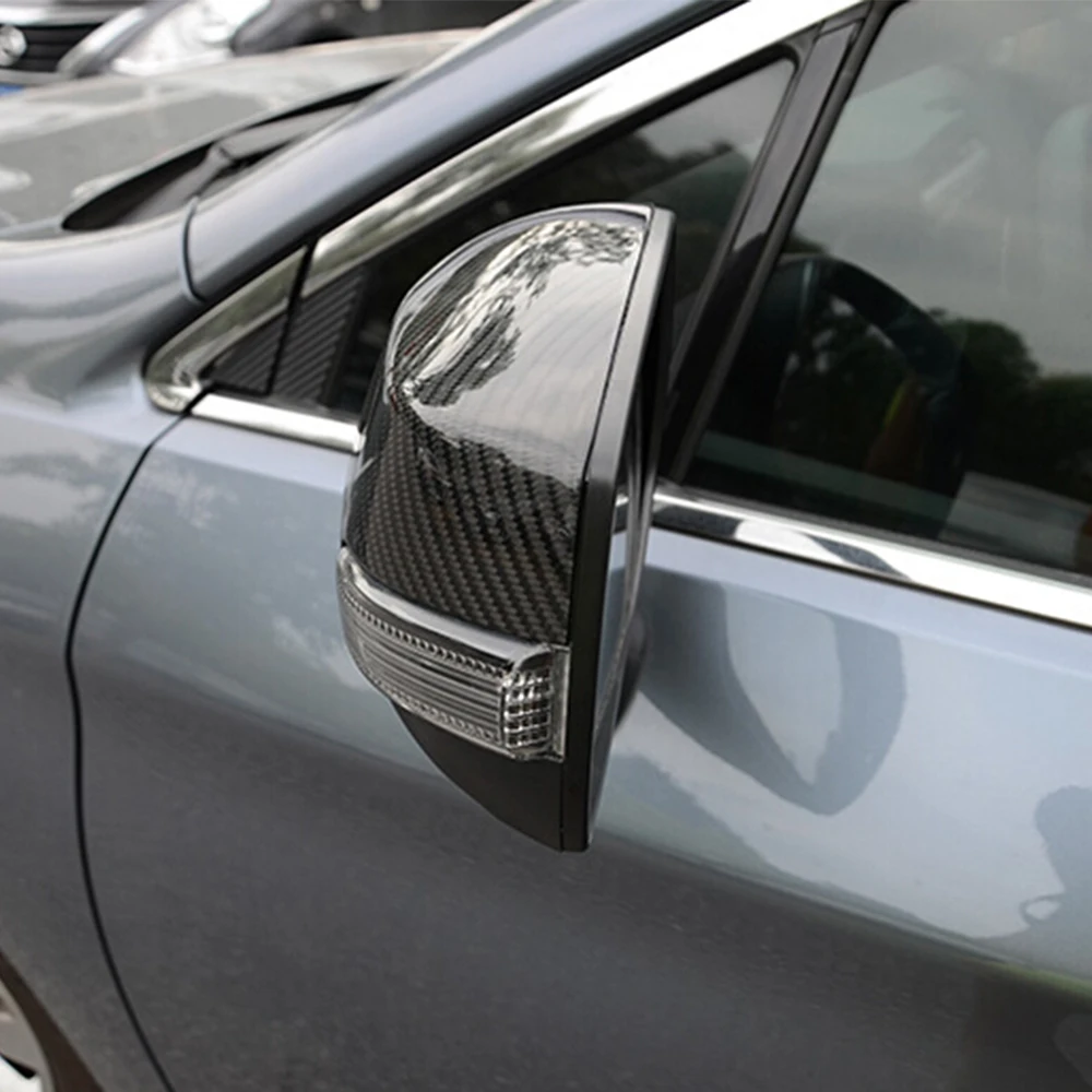 Крышка зеркала заднего вида настоящие сухие карбоновые колпачки для боковых